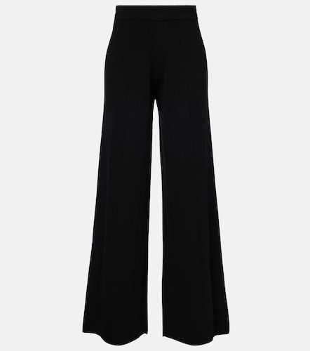Pantalones anchos Lama de crepé - Max Mara - Modalova