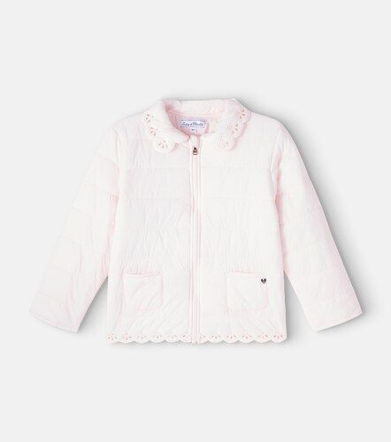 Chaqueta acolchada con bordado inglés - Tartine et Chocolat - Modalova