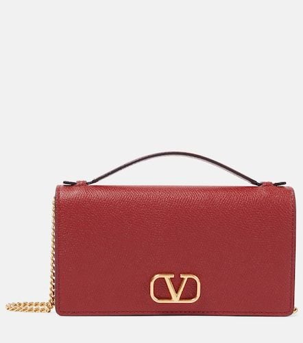 VLogo Small leather crossbody bag - Valentino Garavani - Modalova