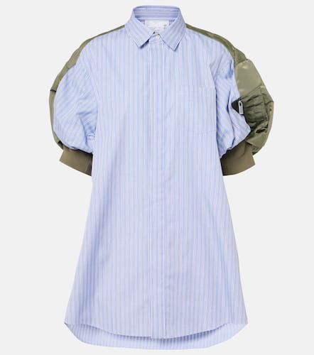 Sacai Striped cotton poplin shirt - Sacai - Modalova