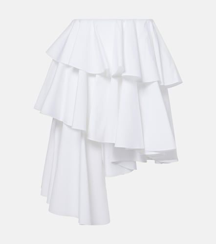 Alaia Spiral ruffled miniskirt - Alaia - Modalova