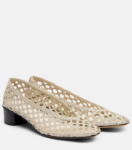 Woven leather pumps - Le Monde Beryl - Modalova