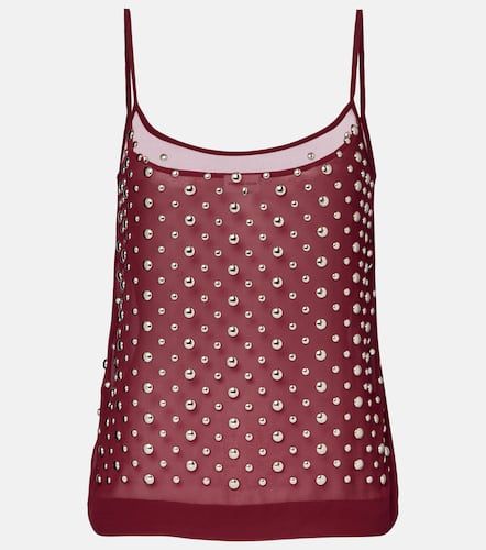 Studded sheer camisole - Dries Van Noten - Modalova