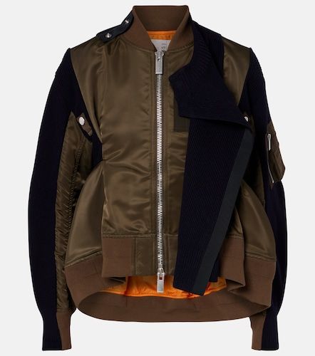 Sacai Chaqueta con paneles - Sacai - Modalova