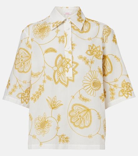 Camicia Izana in misto cotone con ricamo - Eres - Modalova