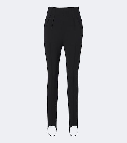 Mugler Wool-blend stirrup leggings - Mugler - Modalova