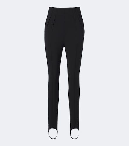 Mugler Wool-blend stirrup leggings - Mugler - Modalova