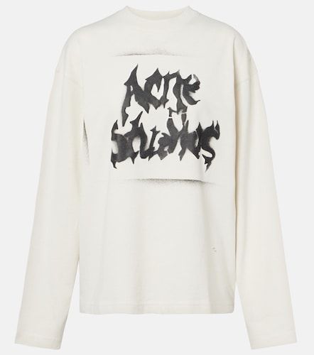 Felpa in jersey di misto cotone - Acne Studios - Modalova