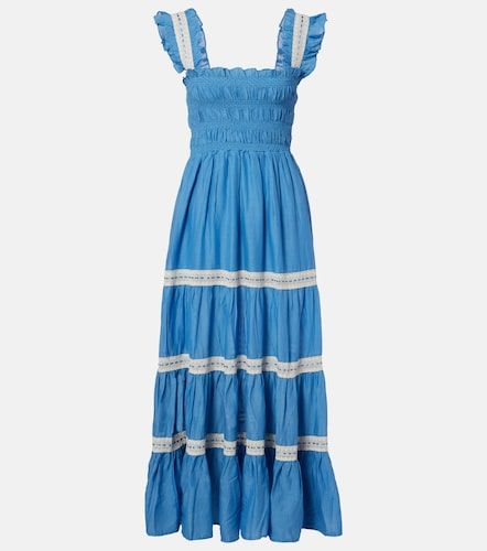 Vestido midi Aubrie de gasa de algodón - Rixo - Modalova