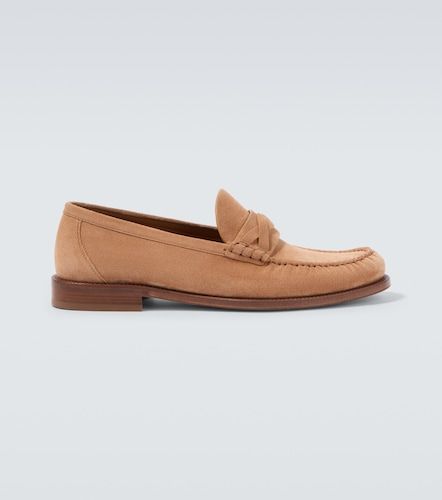 Mocassini in suede - Brunello Cucinelli - Modalova