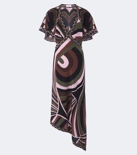 Abito midi Iride Baiadera in crêpe di seta - Pucci - Modalova