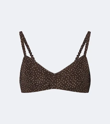 SIR Polka-dot silk organza bra top - SIR - Modalova