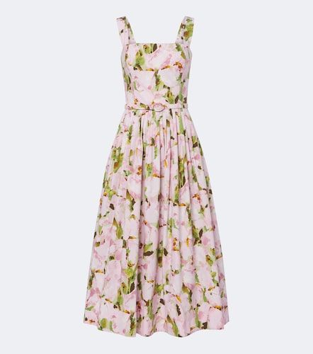 Abito da cocktail in misto cotone - Oscar de la Renta - Modalova