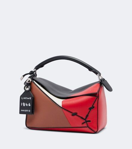 Puzzle Lion Intarsio Small shoulder bag - Loewe - Modalova