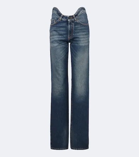 Faded straight jeans - Jean Paul Gaultier - Modalova