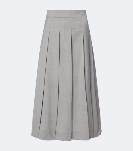 Falda larga de lana virgen plisada - 'S Max Mara - Modalova