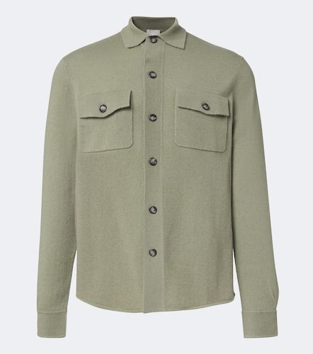 Camicia in maglia di lana e cashmere - Allude - Modalova