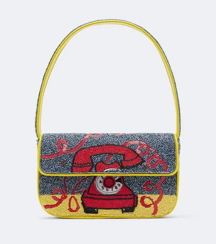 Tommy Small beaded shoulder bag - Staud - Modalova