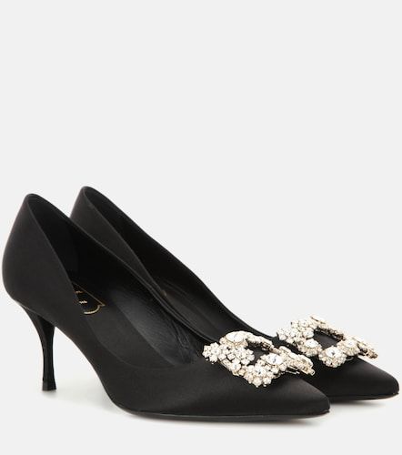 Embellished satin pumps - Roger Vivier - Modalova