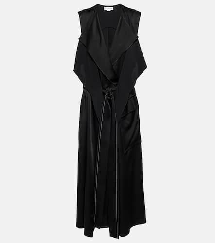 Midikleid Trench aus Crêpe - Victoria Beckham - Modalova