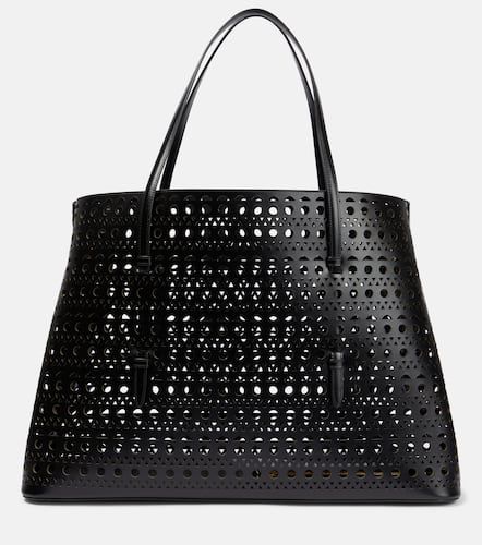 AlaÃ¯a Mina 50 Large leather tote bag - Alaia - Modalova