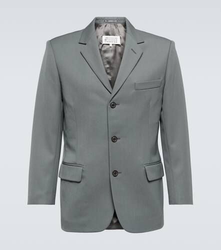 Single-breasted wool blazer - Maison Margiela - Modalova