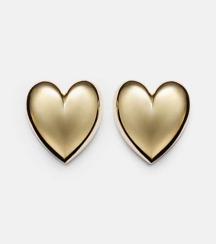 Boucles d'oreilles Puffy Heart en plaqué or - Jennifer Fisher - Modalova