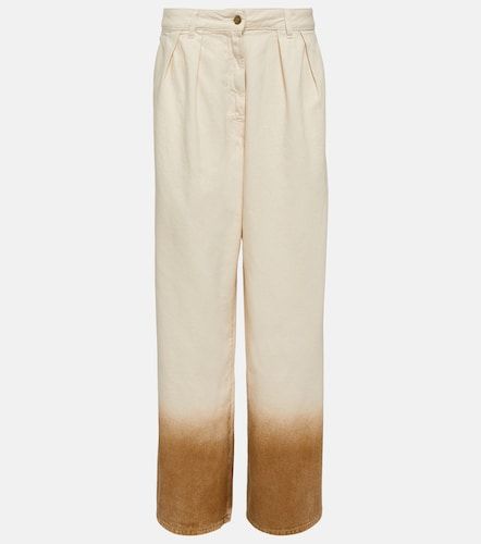 Jeans a gamba larga e vita alta - Alanui - Modalova