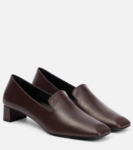 The Row Margaret leather loafers - The Row - Modalova