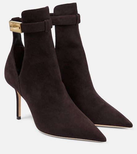 Ankle Boots Nell 85 aus Veloursleder - Jimmy Choo - Modalova