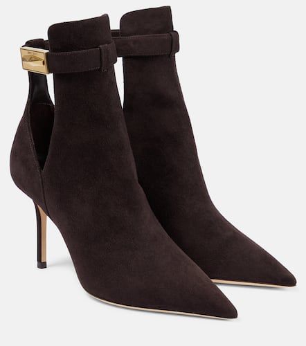 Nell 85 suede ankle boots - Jimmy Choo - Modalova