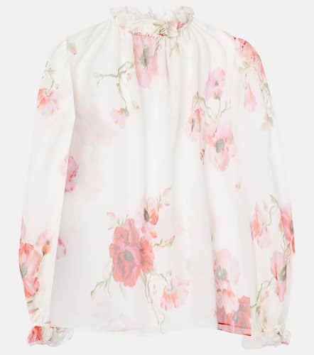 Lightburst cotton and silk top - Zimmermann - Modalova