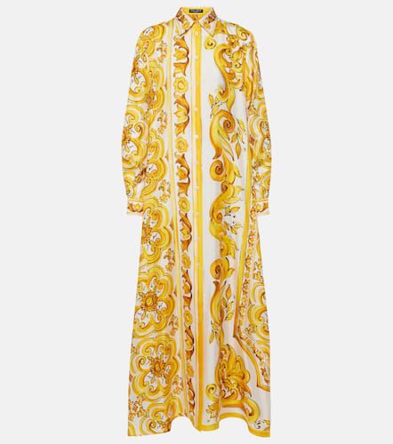 Dolce&Gabbana Majolica silk kaftan - Dolce&Gabbana - Modalova