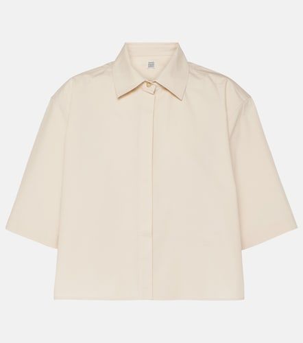 Camicia in cotone jacquard a righe - Toteme - Modalova