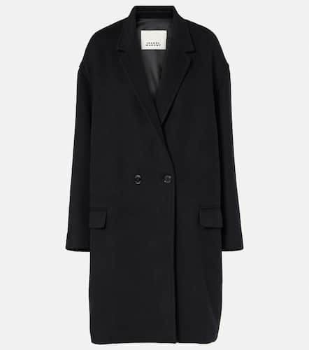 Efegozi wool, cashmere and silk coat - Isabel Marant - Modalova