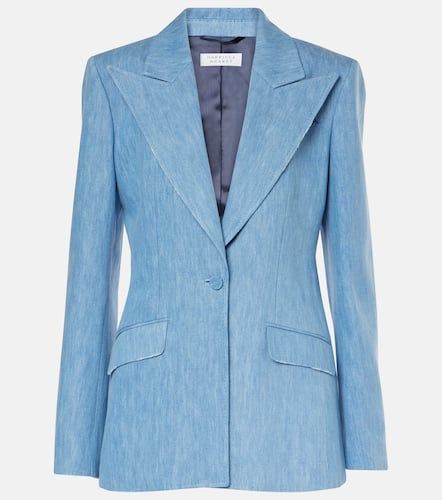 Blazer Leiva aus Denim - Gabriela Hearst - Modalova