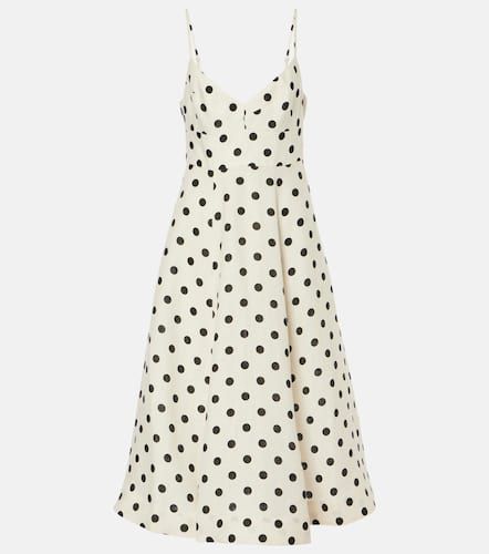 Polka-dot linen midi dress - Zimmermann - Modalova