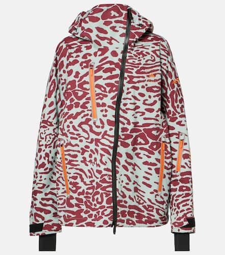 X Terrex TrueNature 2L leopard-print ski jacket - Adidas by Stella McCartney - Modalova