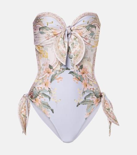 Wylie floral open-back swimsuit - Zimmermann - Modalova