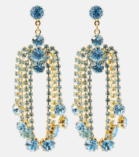 Crystal-embellished drop earrings - Magda Butrym - Modalova