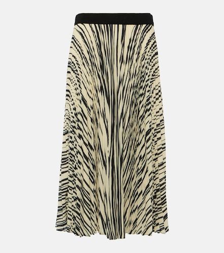 Falda midi estampada plisada - Proenza Schouler - Modalova