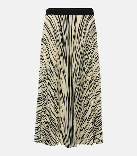 Printed plissÃ© midi skirt - Proenza Schouler - Modalova