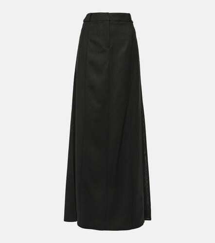 Wool-blend maxi skirt - Victoria Beckham - Modalova