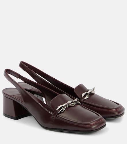 Diamond Tilda 45 leather loafer pumps - Jimmy Choo - Modalova