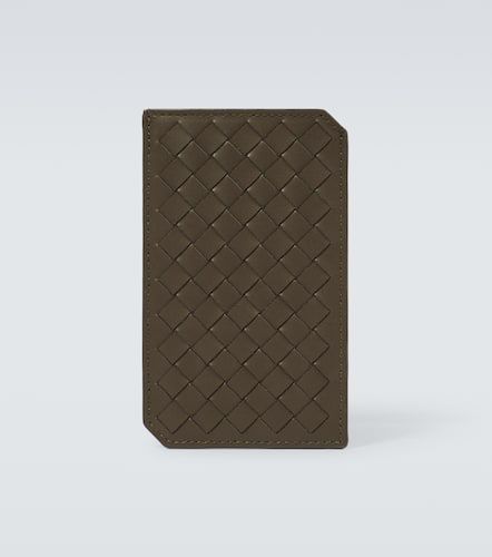 Intrecciato Piccolo leather card holder - Bottega Veneta - Modalova