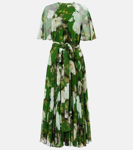 Erdem Vestido midi plisado floral - Erdem - Modalova