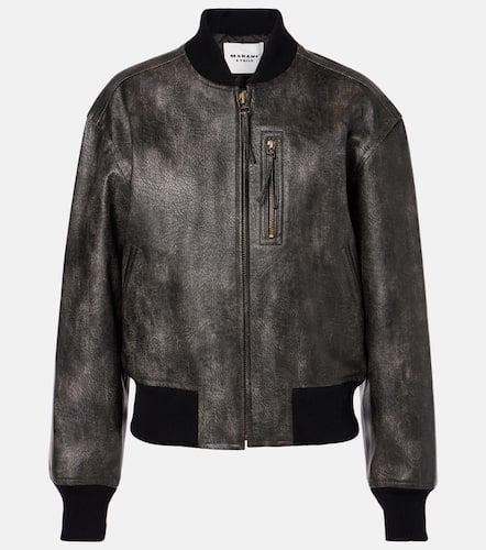 Crisley faux leather bomber jacket - Marant Etoile - Modalova