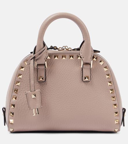 Rockstud Small leather tote bag - Valentino Garavani - Modalova