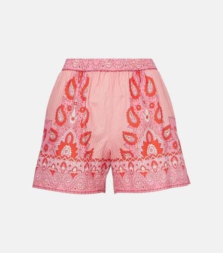 Etro Paisley cotton and silk shorts - Etro - Modalova