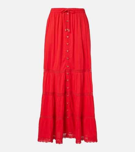 Falda larga Marley de croché de algodón - Melissa Odabash - Modalova